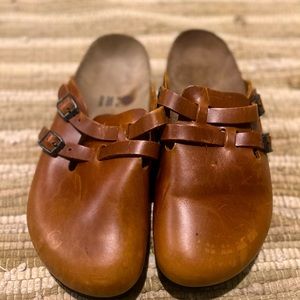 Birki’s. Used leather clogs. Size 41